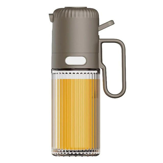 Aforword Glass Oil Sprayer Bottle Cooking Oil Dispenser Bottle For Kitchen Portable Reusable Bottles For Air Fryer Light Meals Kitchen Salad Baking BBQ Frying In Kitchen Hotels Chef